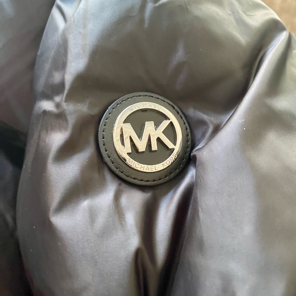 Michael Kors Kids Black Puffer Jacket